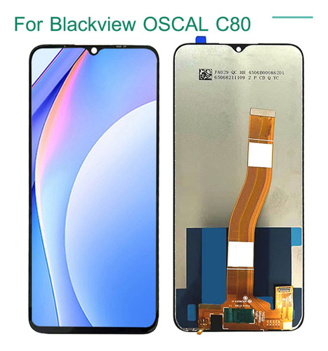 Tela De Toque Lcd Para Blackview Oscal C80