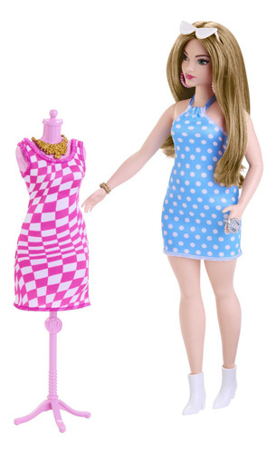 Barbie Estilista Y Closet A La Moda Muñeca Con Accesorios