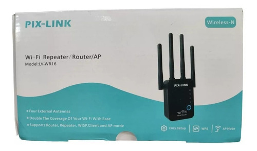 Imagen 3 de 3 de Router Repetidor Amplificador Maxima Señal Rompemuros 2.4gh