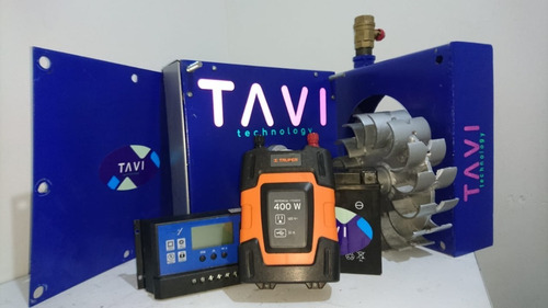 Imagen 5 de 5 de Turbina Hídrica O Pelton 200w - 600w