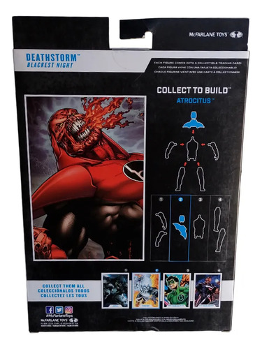 Dc Multiverse Deathstorm Blackest Night Mcfarlane Toys (Usado)