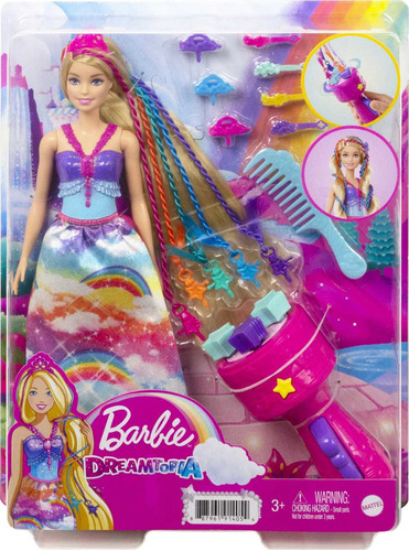 Barbie Dreamtopia Twist Estilo Princesa Muñeca