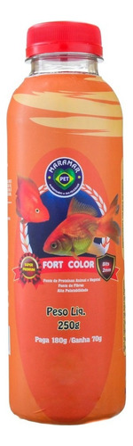 Ração Para Peixes Fort Color Bits 2mm 250g Maramar