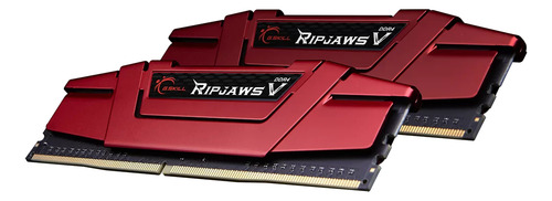 Memoria G.skill Ripjaws V 16gb 2x8gb Rojo Ddr4 2400mhz
