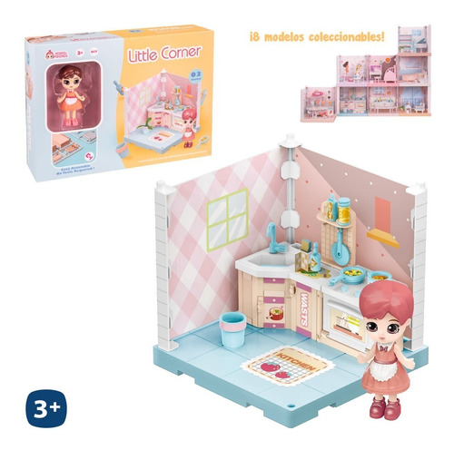 Little Corner Muñeca 03 Coleccionable Playset C/acc. Shine