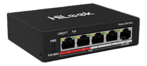 Switch Poe Ns-0105p-35(b) No Administrado 5 Puertos 100mps