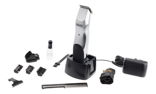 Imagen 5 de 10 de Cortadora De Pelo Wahl Timmer Groomsman Recargable 9 Piezas