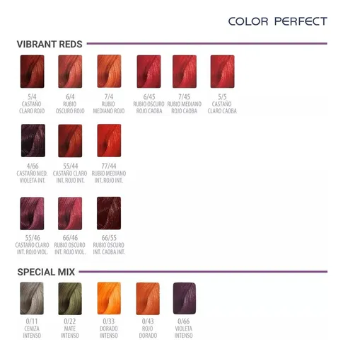 Wella Color Perfect Coloración X 60 Ml
