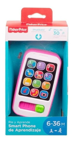 Fisher-price: Ríe Y Aprende - Smartphone Rosa De Aprendizaje