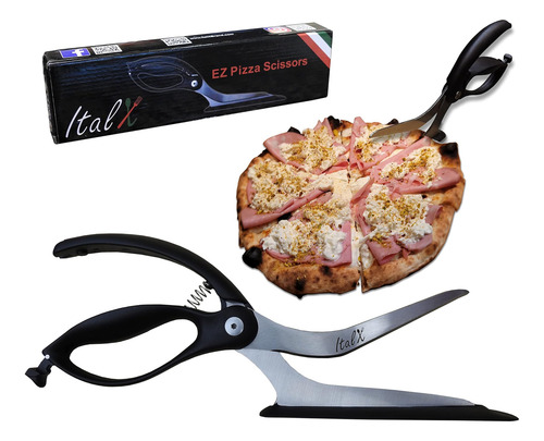 Tijeras Para Pizza Ez - Cortador De Pizza De Acero Inoxidabl