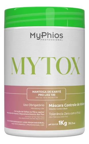 comprar Btx Capilar Cabelos Descoloridos Mytox 1 Kg Myphios