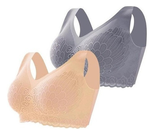 Paquete De 4 Sujetadores Para Dormir Push Up Inalámbricos En