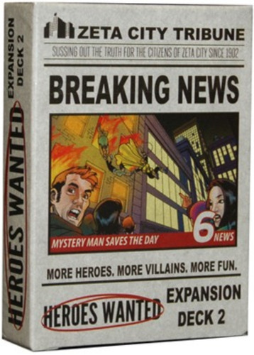 Breaking News - Expansão Jogo Heroes Wanted Action Phase