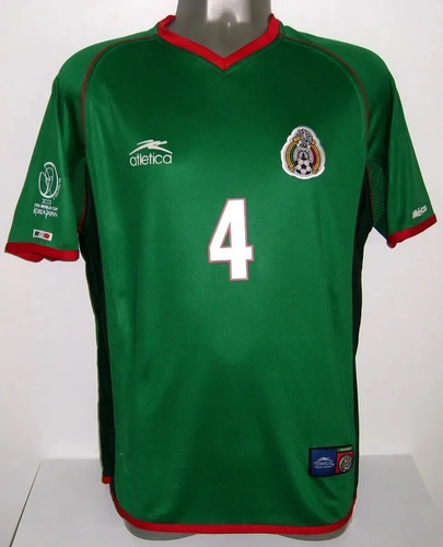 Mexico Local Mundial 2002 Rafael Márquez L Soccerboo Js025