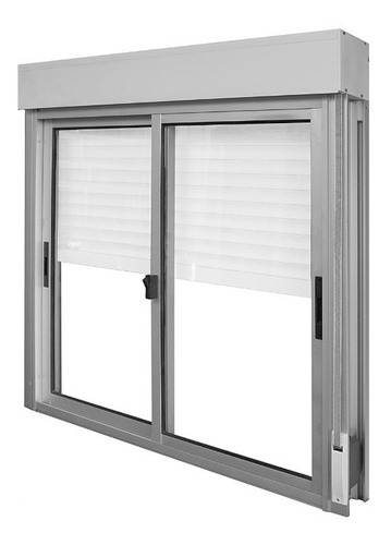 Ventana Aluminio C/monoblock 1.50 X 1.20 Alto Standard  