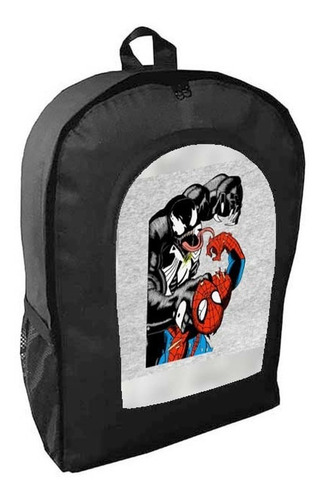 Mochila Negra Venom Bichos Mod E2