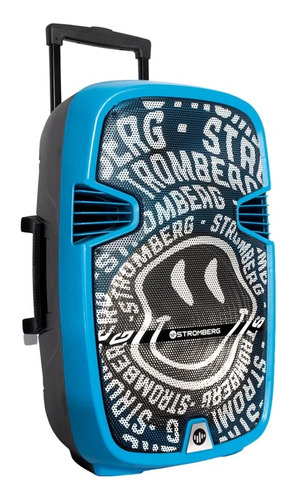 Parlante Stromberg Knock Carrito Con Batería Bt/aux 100w