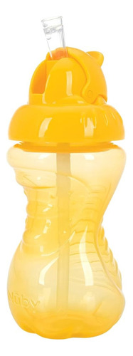 Vaso Entrenador Nuby De 300 Ml Con Popote Suave De Silicon