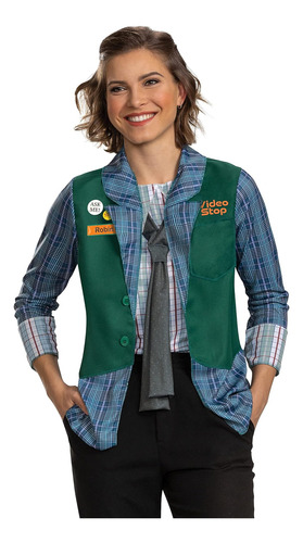 Disfarce Feminino Robin Video Stop Costume, Stranger Things