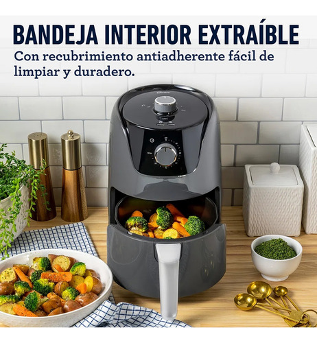 Imagen 5 de 7 de Freidora De Aire Manual Oster De 1.8 Litros Ckstaf18m