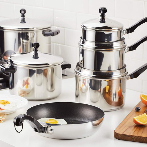 Farberware 50008 Classic Olla De Acero Inoxidable Con Tapa