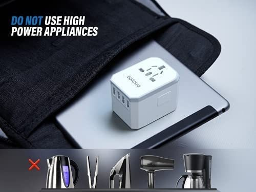 Enchufe Inteligente Marca Epicka 4 Usb + Type C /blanco