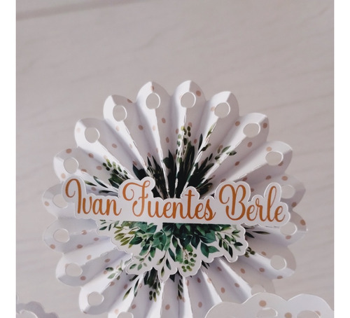 Centros De Mesa Personalizados Comunion