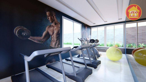 Imagem 8 de 30 de Apartamento Com 2 Dormitórios À Venda, 59 M² Por R$ 265.000 - Ocian - Praia Grande/sp - Ap6850