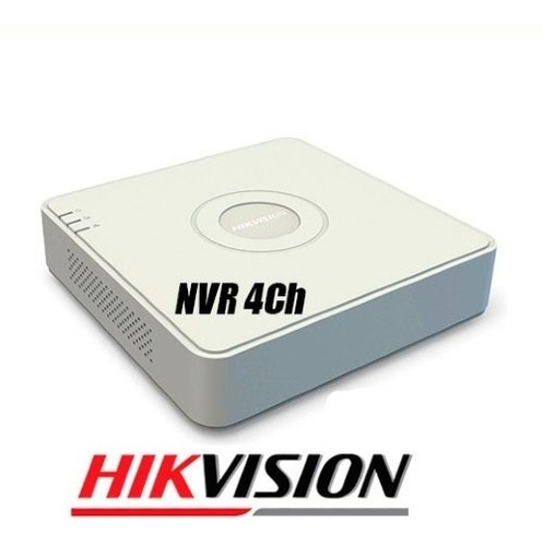 Nvr 4ch Sin Poe Hasta 4mp 1080p Hikvision Hk-ds7104ni-q1