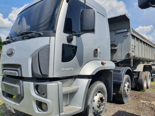 Ford Cargo 2429 Leito 4 Eixo Basculante Ano 2014