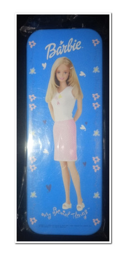 Estuche Metálico Barbie, Mattel 1998