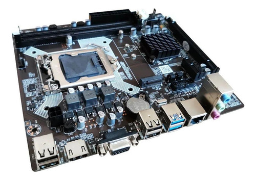 Placa Mãe 1150 H81 Ddr3 Rede 10/100/1000 Slot Para M2 Bmbh81