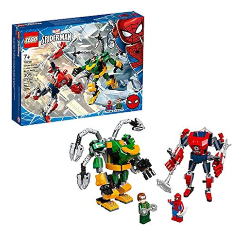 Lego Marvel Spider-man: Spider-man & Doctor Octopus Mech Bat