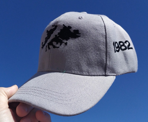 Imagen 6 de 7 de Gorra Islas Malvinas Cap Bordadas Tacticas C/copa Gris Claro