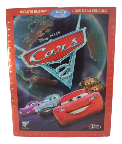 Cars 2  Bluray Y Dvd Original Disney Pixar 