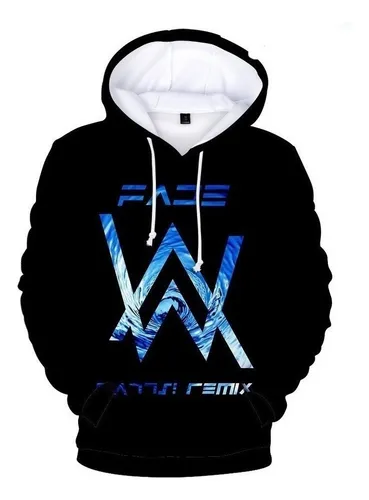 Aburrir salario relé Sudadera Con Capucha Y Estampado De Moda Alan Walker | Cuotas sin interés