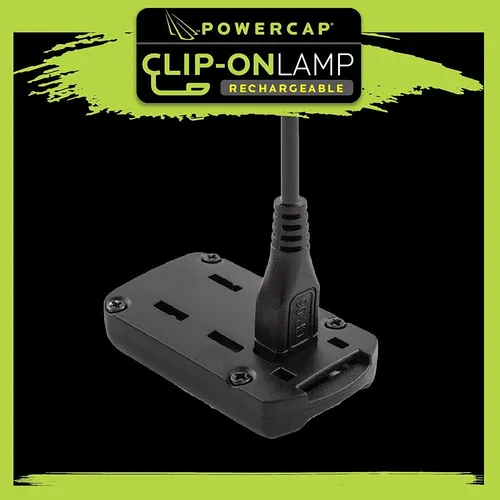 Linterna Led Recargable Panther Vision Powercap Clip On 70 L