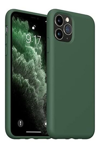 Funda Para iPhone 11 Pro Silicona/microfibra Verde Trebol