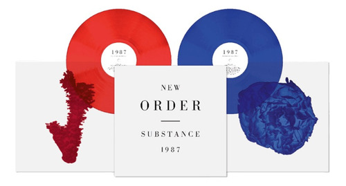 New Order - Substance / 2lps Rojo Y Azul