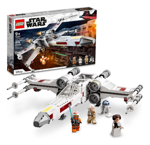 Lego Star Wars Luke Skywalker's X-wing Fighter 75301 Buildin