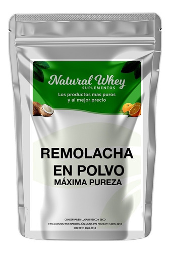 Remolacha Pura En Polvo Fuente De Nitrato 1 Kilo 