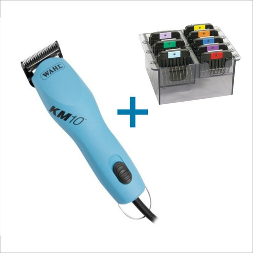 Máquina De Tosa Wahl Km10 + Adaptadores Inox Wahl