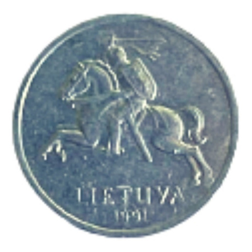 Moneda 1 Centas Lituania Coleccionable