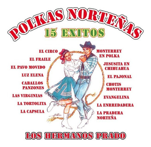 Polkas Norteñas 15 Éxitos | Cd Música Nuevo