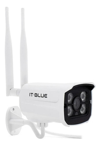Câmera de segurança It-Blue SC-B10 com resolução de 2MP visão noturna incluída branca