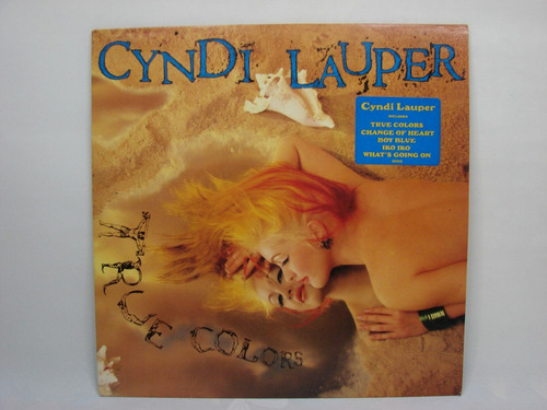 Vinilo Cyndi Lauper True Colors 1986 Holanda Ed. + Sobre Ori