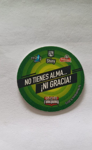 Tazo Super Funki Punky 74 Shiny Dot (Usado)