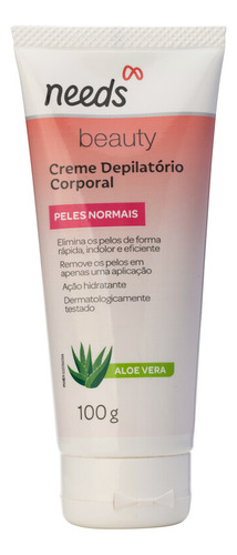 Creme Depilatório Corporal Needs Depil Aloe Vera Com 100g
