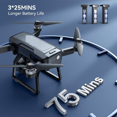 Drones F7 Gps Con Cámara Para Adultos, Visión Nocturna 4k