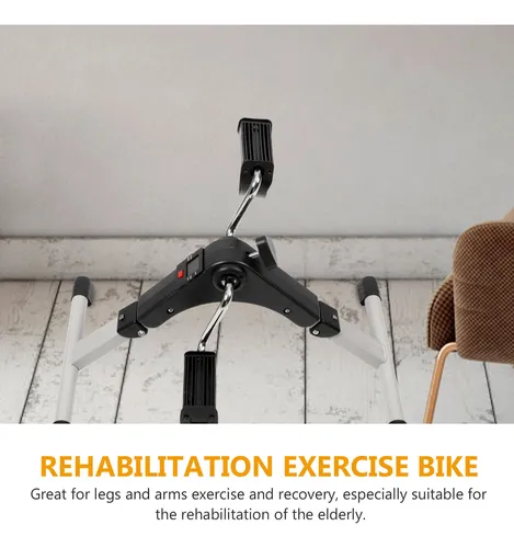 Minibicicleta Estática Con Pedales De Plástico, Práctica Par